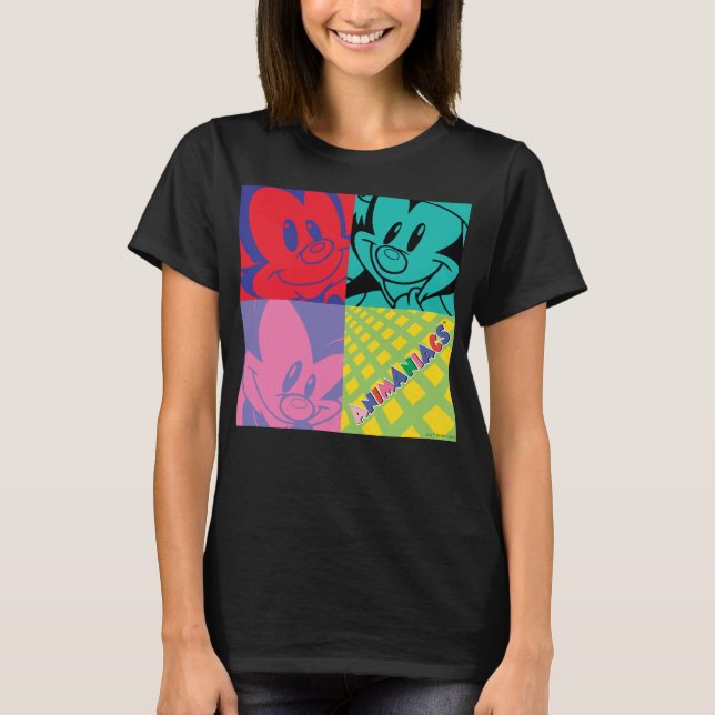 Animaniacs | Warner Siblings Pop Art Graphic T-Shirt (Front)