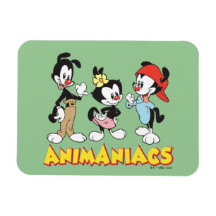 Animaniacs   Yakko, Dot, and Wakko Standing Magnet
