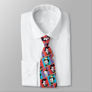 Animaniacs   Yakko, Dot, & Wakko Panel Graphic Tie