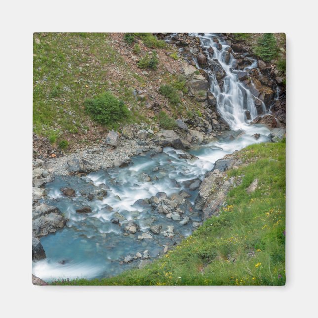 Animas River In The Mountains Magnet (Front)