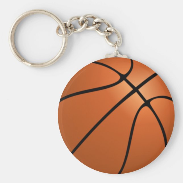 Animated basketball keychain (Front)