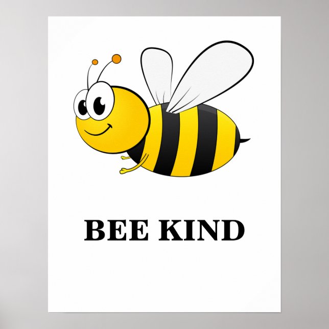 Animated Bee background Poster (Front)