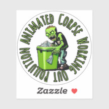 Animated Corpse Sticker 