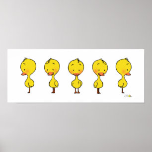 Animated ducky poster