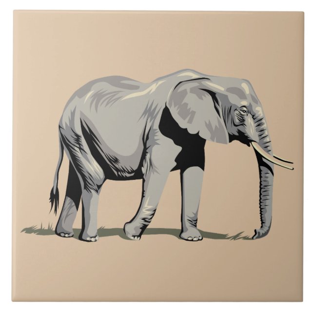 Animated Elephant Tile (Front)