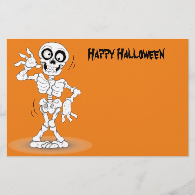 Animated Halloween Skeleton (Front)