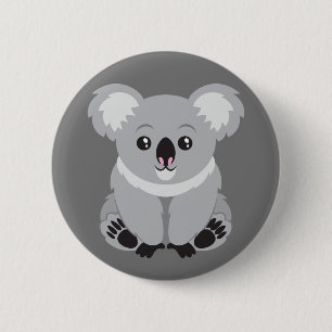 Animated Koala Bear Button