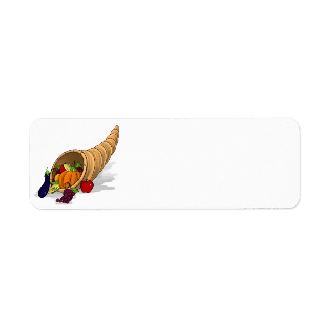 Animated Thanksgiving Cornucopia (Front)