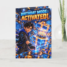 AnimatedLabbs Kai Birthday Mode Activated Card