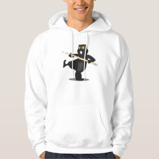 Animation Ninja Beaver (title) Hoodie
