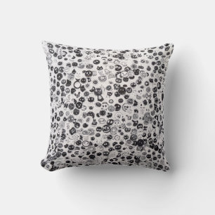 Animation Pattern Throw Pillow
