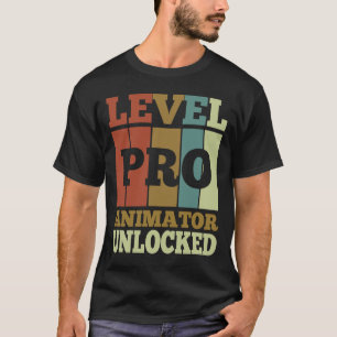 Animator Pro Unlocked Vintage Style Unique T-Shirt