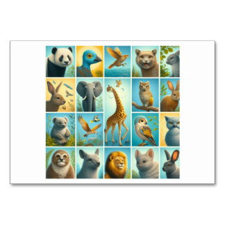 Animaux (动 物 / dòng wù) - Cartes Flash Chinoises