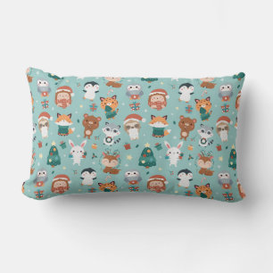 Animaux adorables Lumbar Coussin