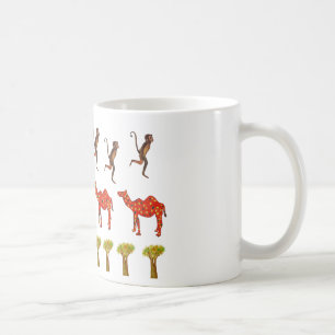 Animaux africains Belle illustration Mug classique
