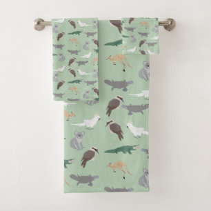 Animaux autochtones australiens Eucalyptus Motif v