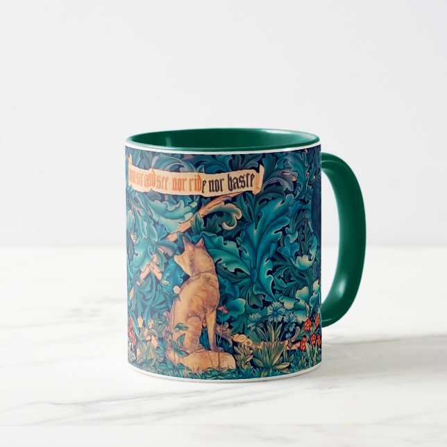 Animaux dans la forêt, William Morris Mug (Devant droit)