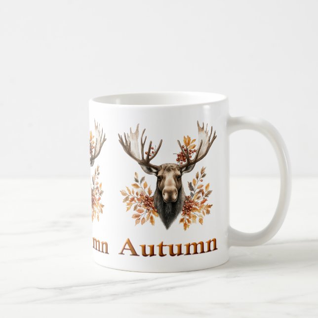 Animaux d'automne Café Mug (Droite)