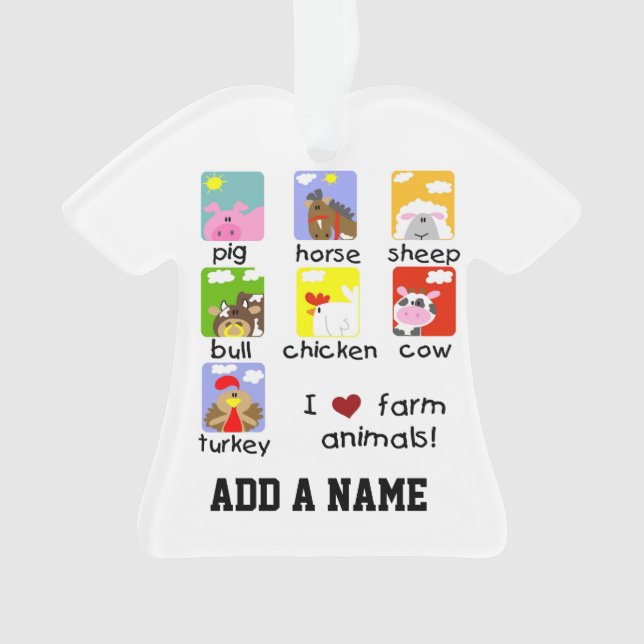 Animaux de ferme (devant)