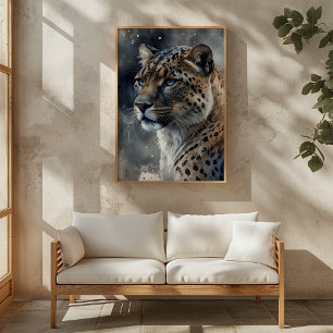 Animaux de la forêt Art mural rustique   Affiche d