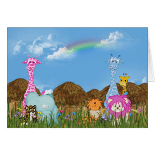 Animaux de la jungle juvénile