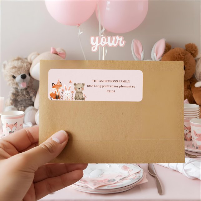 Animaux des bois roses (Créateur téléchargé)