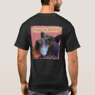 Animaux familiers à bord de T-shirt de ™, langu