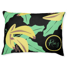 Lit Banane Noir Nom Lit pour Animal de Compagnie