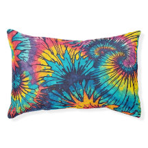Lit pour chien Tie Dye