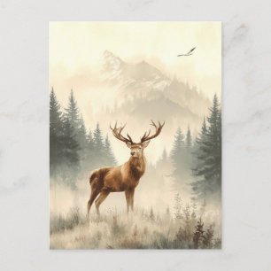 Animaux sauvages d'Alaska. Renne.. Carte postale