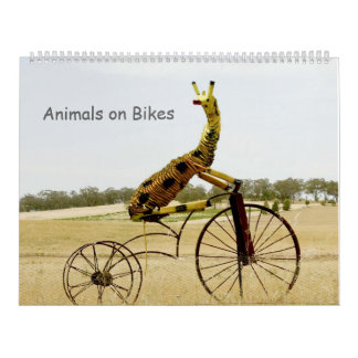 Animaux sur le calendrier des vélos 2013