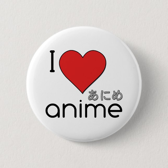 Anime 2 Inch Round Button (Front)