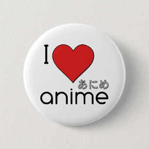 Anime 2 Inch Round Button