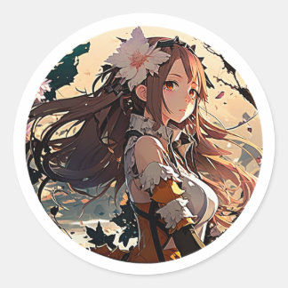 Anime Akira Art Stiker Classic Round Sticker