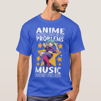 Anime And Music Manga Anime Stuff Anime Girl T-Shirt