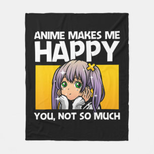 Anime Art For Women Teen Girls Men Anime Merch Ani Fleece Blanket