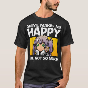 Anime Art For Women Teen Girls Men Anime Merch Ani T-Shirt