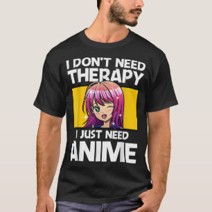 Anime Art For Women Teen Girls Men Anime Merch Ani T-Shirt