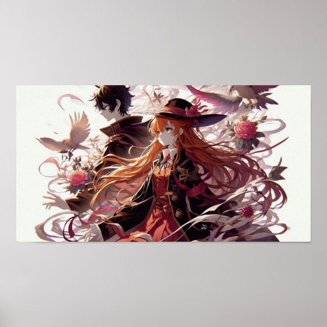 Anime Art Wall Decor Poster (Front)