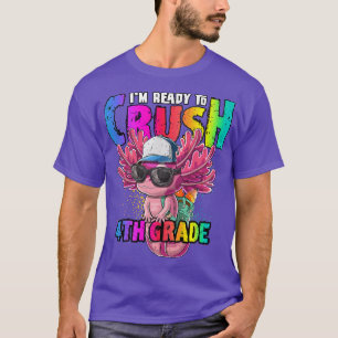 Anime Axolotl Waifu Who Love Anime Ramen And Sketc T-Shirt
