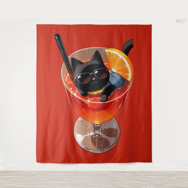 ANIME BLACK CAT  TAPESTRY (Front)