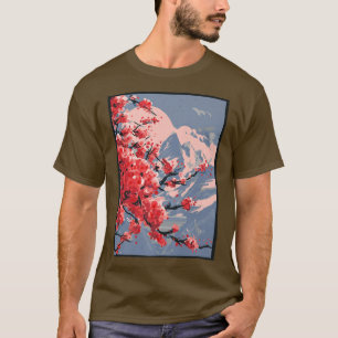 Anime Black Japan Style Cool Beautiful  T-Shirt