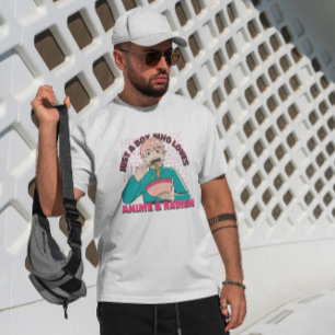 Anime Boy Eating Ramen  T-Shirt