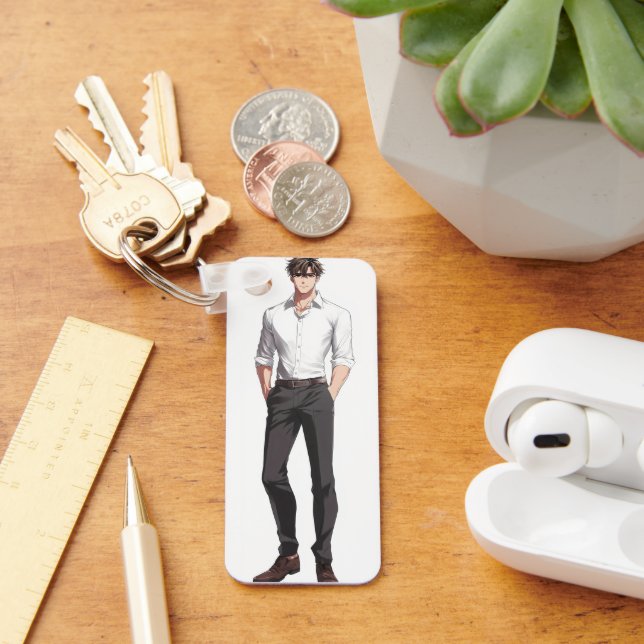 Anime Boy Handsome Ikemen Keychain (Desk)