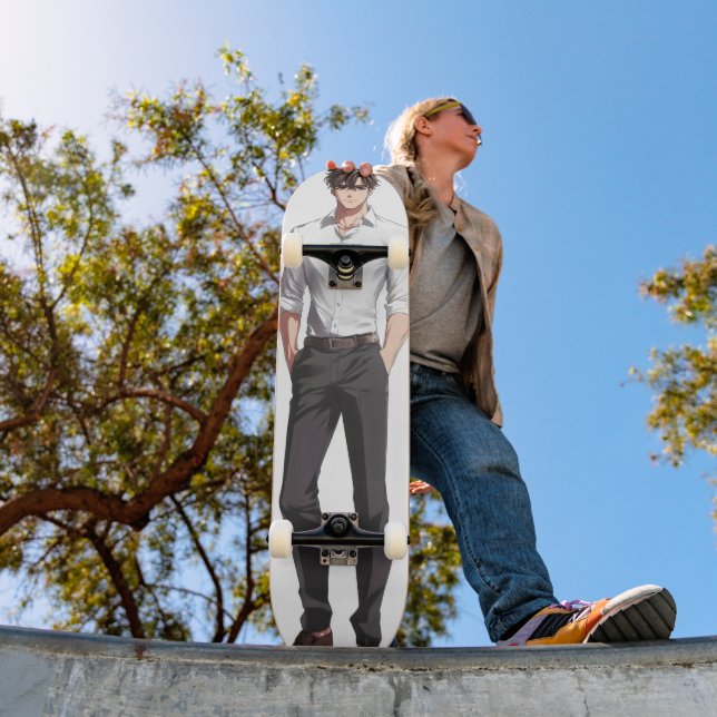 Anime Boy Handsome Ikemen Skateboard (Outdoor 1)