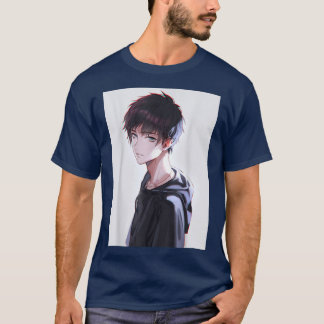 Anime Boy Kawaii Esthetic Japanese Otaku4445 T-Shirt