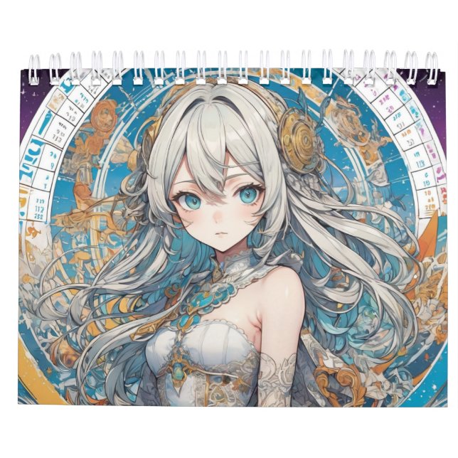 Anime Calendar (Back)