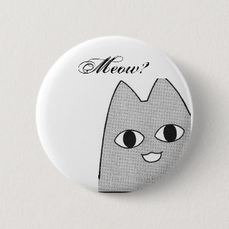Anime cat 2 inch round button