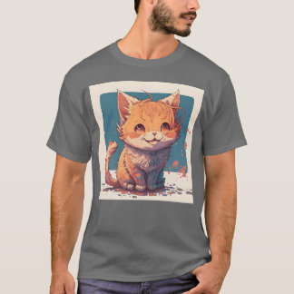 Anime Cat Kitty friends T-Shirt