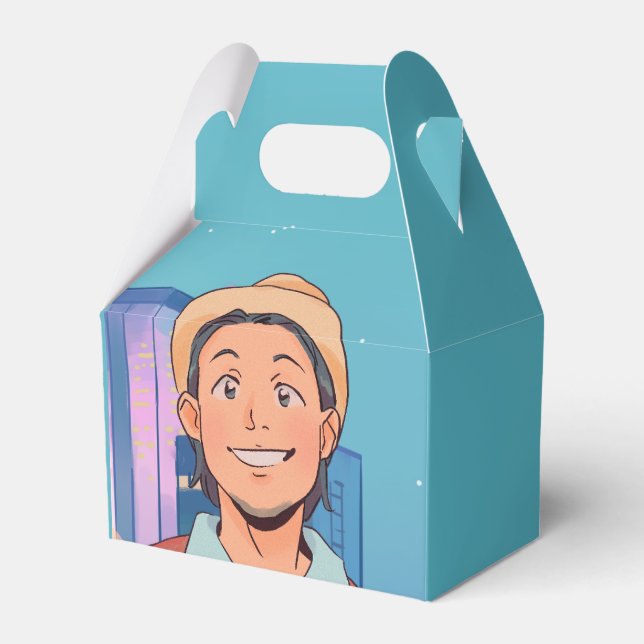 ANIME CHARACTER  FAVOR BOX (Front Side)
